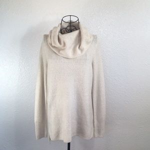 dkny cowl neck sweater